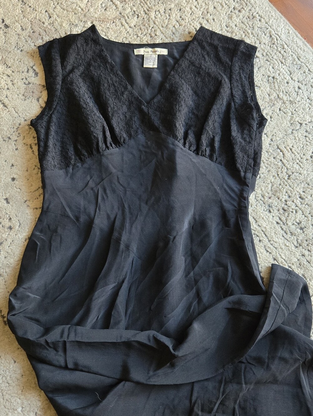 Vintage/y2k Free People Silk Dress